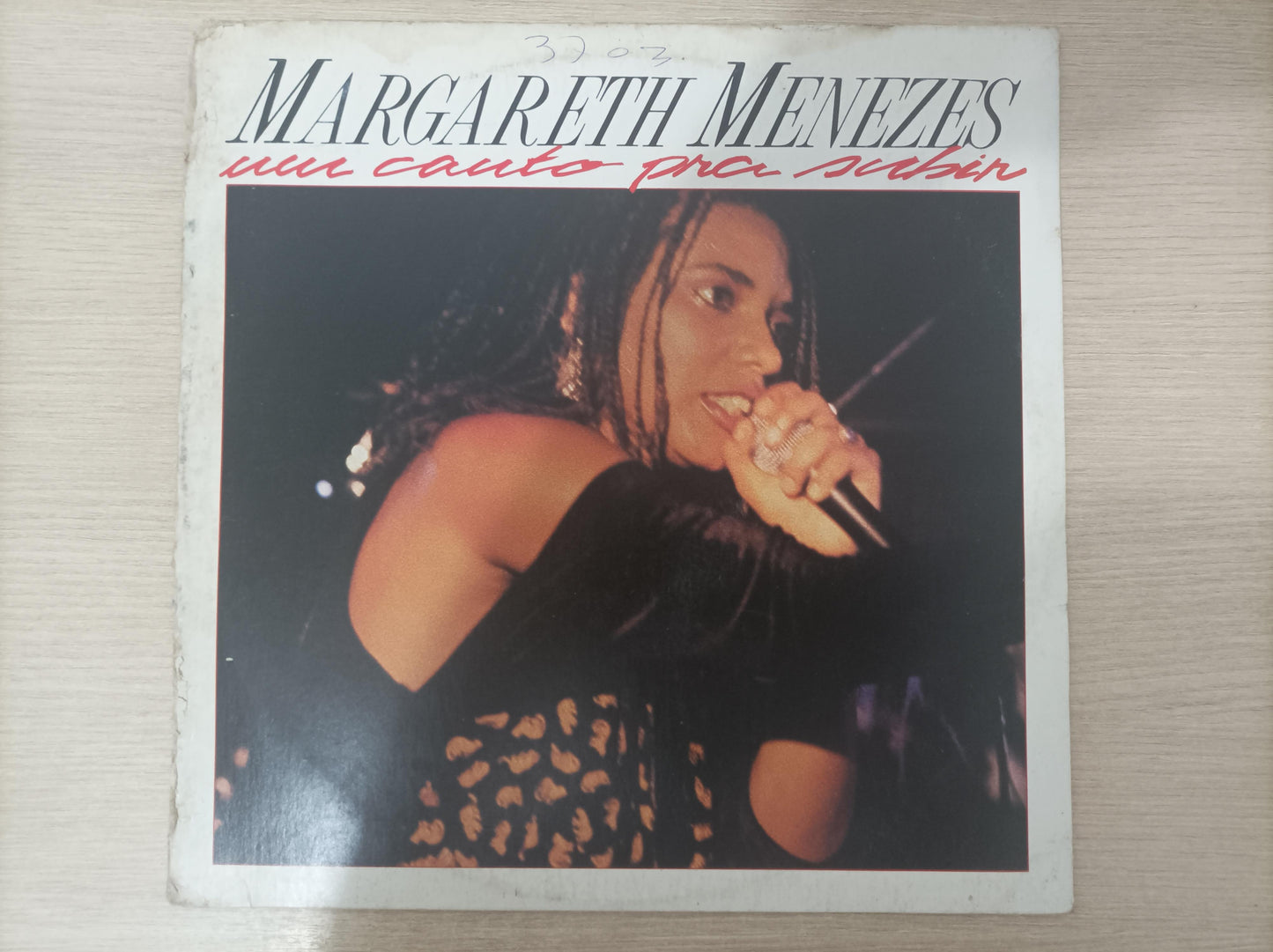 Lp Vinil Margareth Menezes Um Canto Pra Subir Com Encarte