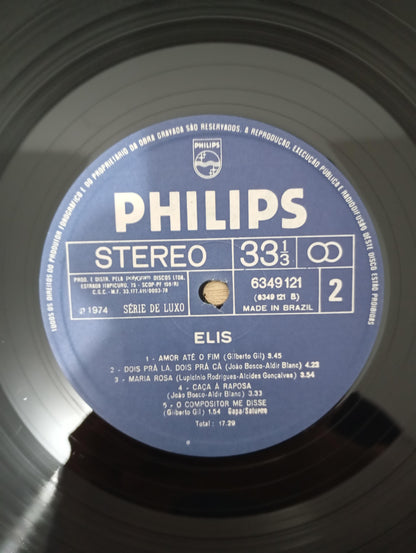 Disco Vinil 1974 Elis Regina Capa Dupla A