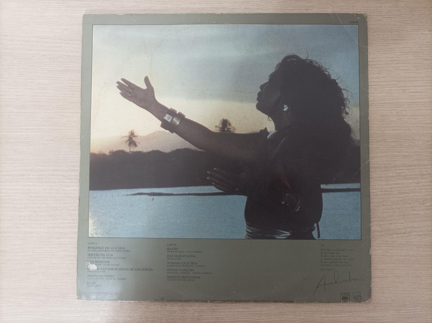 Lp Vinil Amelinha Romance Da Lua Lua Com Encarte