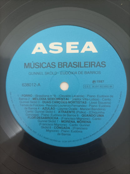 Lp Vinil Gunnel Sköld Brasil & Escandinávia C/ Encarte