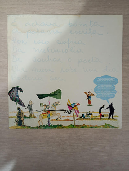 Lp Vinil Toquinho & Vinicius Um Pouco De Ilusão Com Encarte