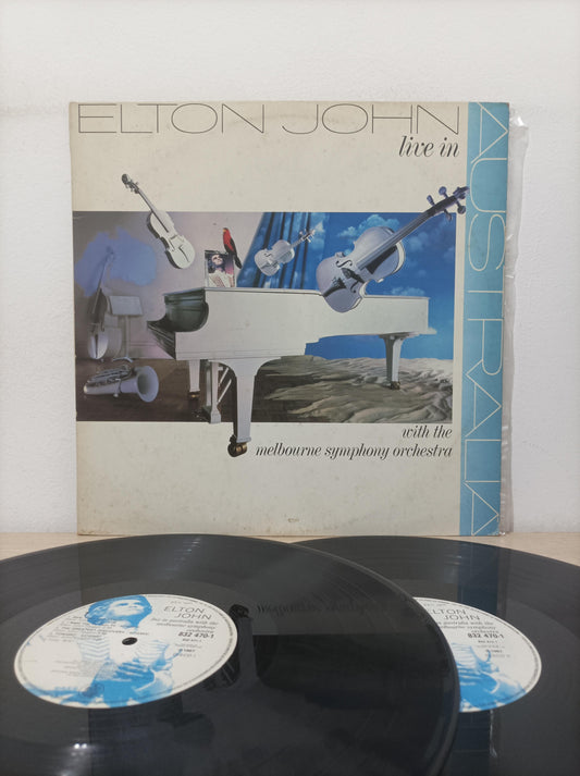 Lp Vinil Elton John Live In Australia Duplo
