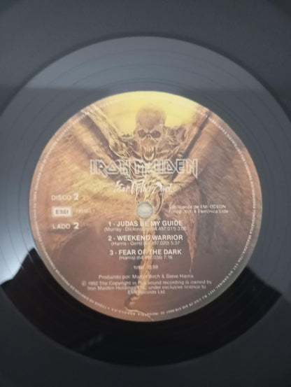 Lp Vinil Iron Maiden Fear Of The Dark Duplo