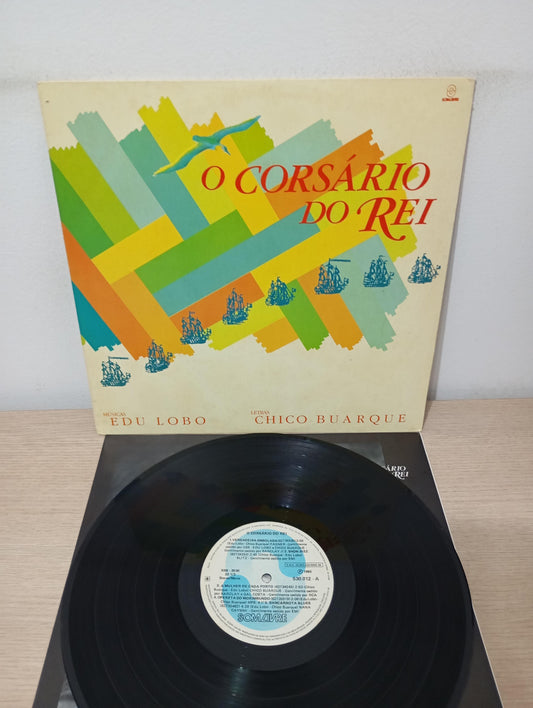 Lp Vinil Edu Lobo Chico Buarque O Corsário Do Rei C Encarte