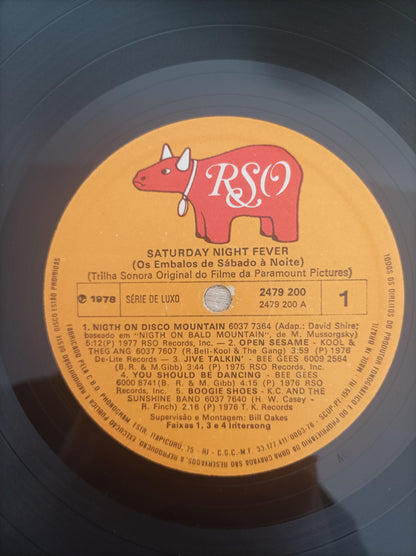 Lp Vinil Bee Gees Saturday Night Fever / Sábado Noite Duplo