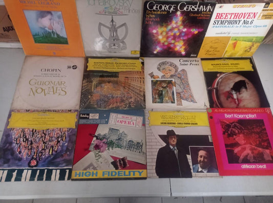 Lp Vinil Lote 12 Unidades Música Clássica