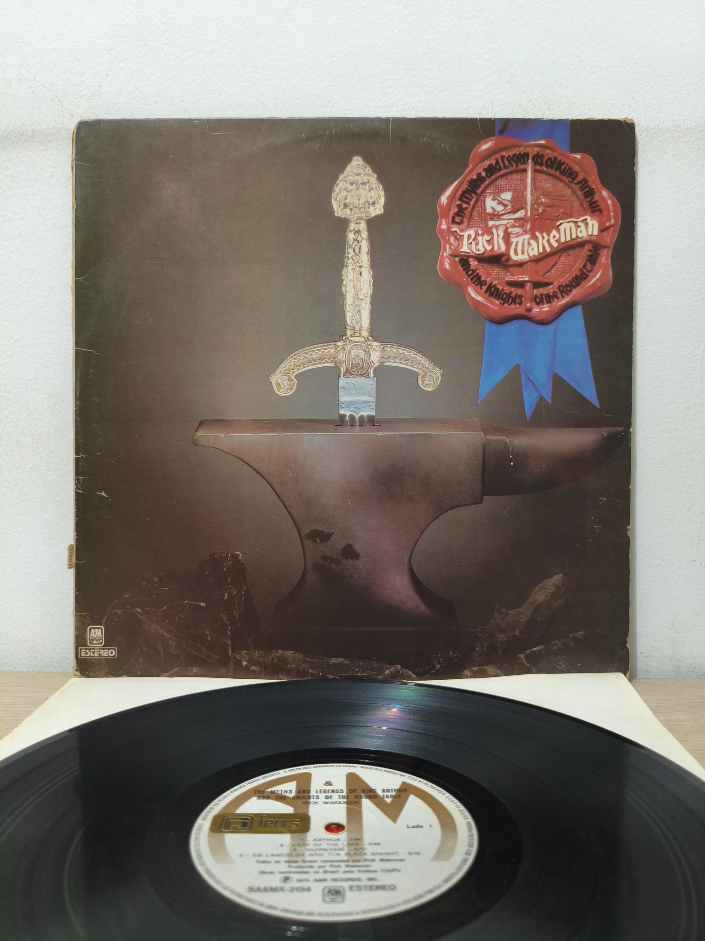 Lp Vinil Rick Wakeman Myths & Legends King Arthur C/ Encarte