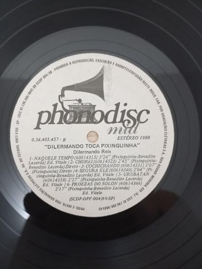 Lp Vinil Dilermando Reis Toca Pixinguinha