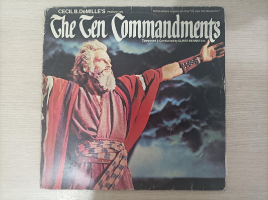 Lp Vinil The Ten Commandments Trilha Sonora Duplo