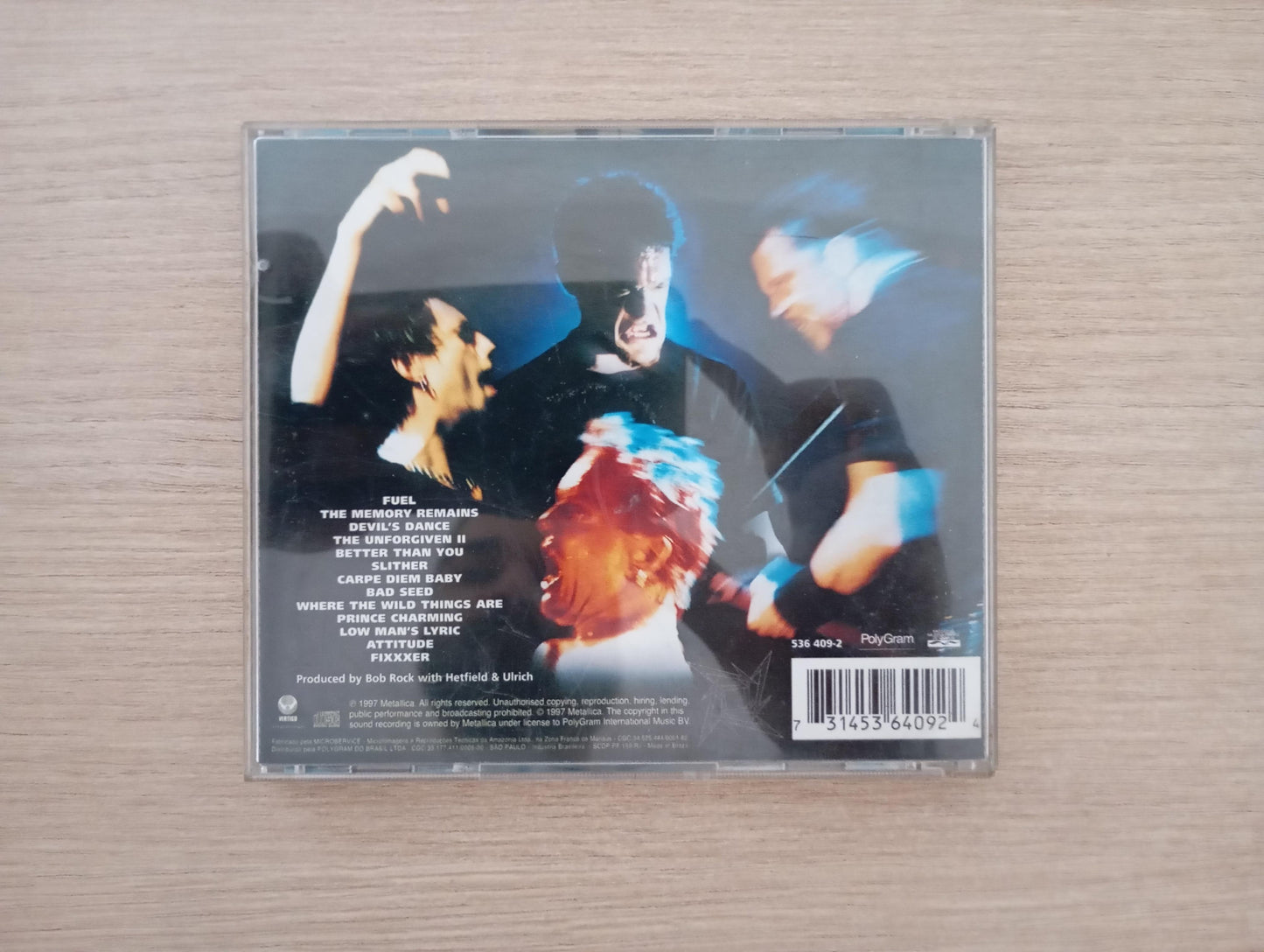 CD Metallica Reload