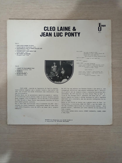 Lp Vinil Cleo Laine & Jean-Luc Ponty