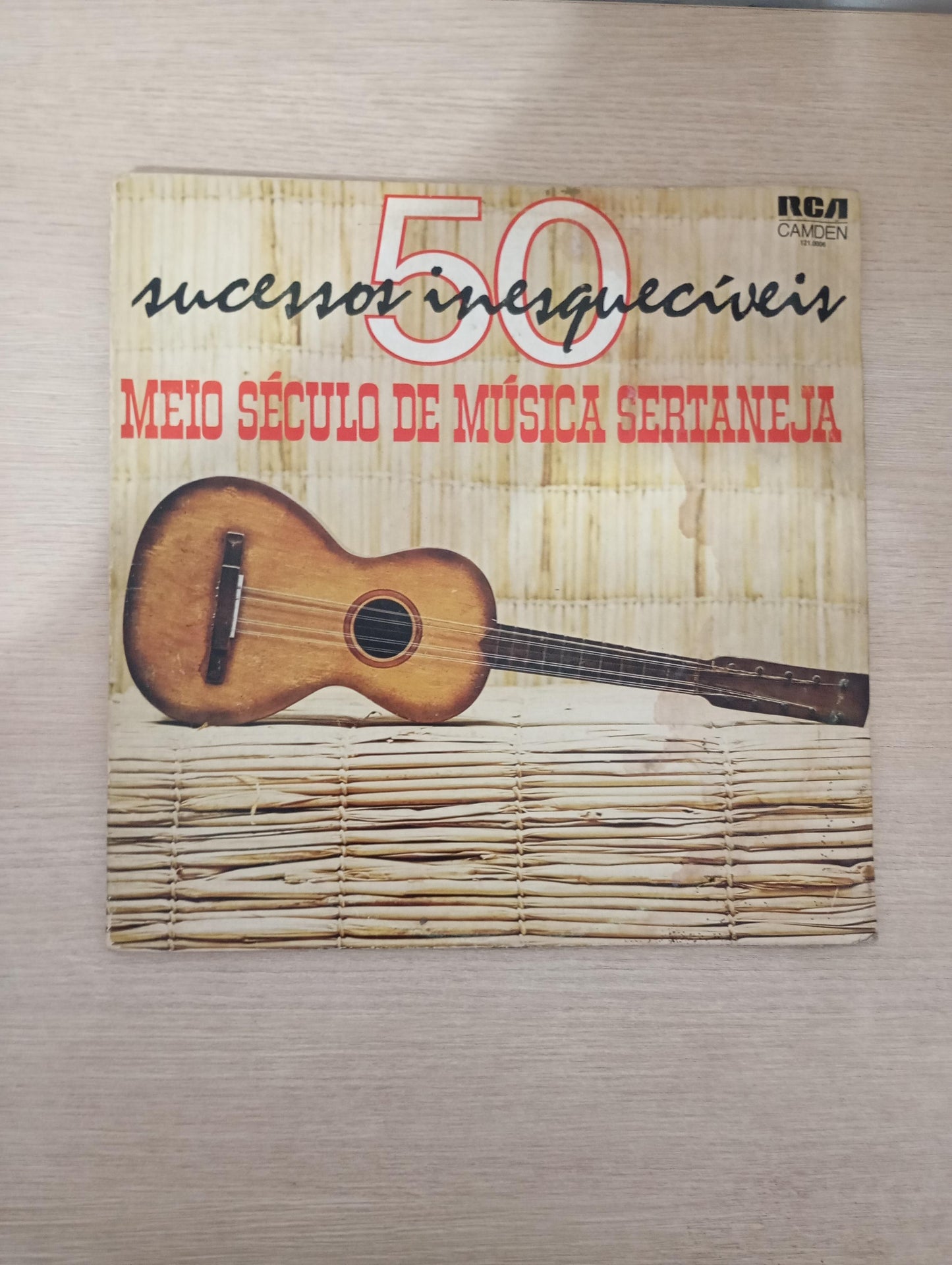 Lp Vinil 50 Sucessos Inesquecíveis Meio Século de Sertaneja