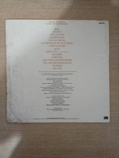 Lp Vinil Sarah Vaughan Songs Of The Beatles