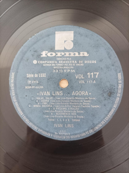 Lp Vinil Ivan Lins Agora