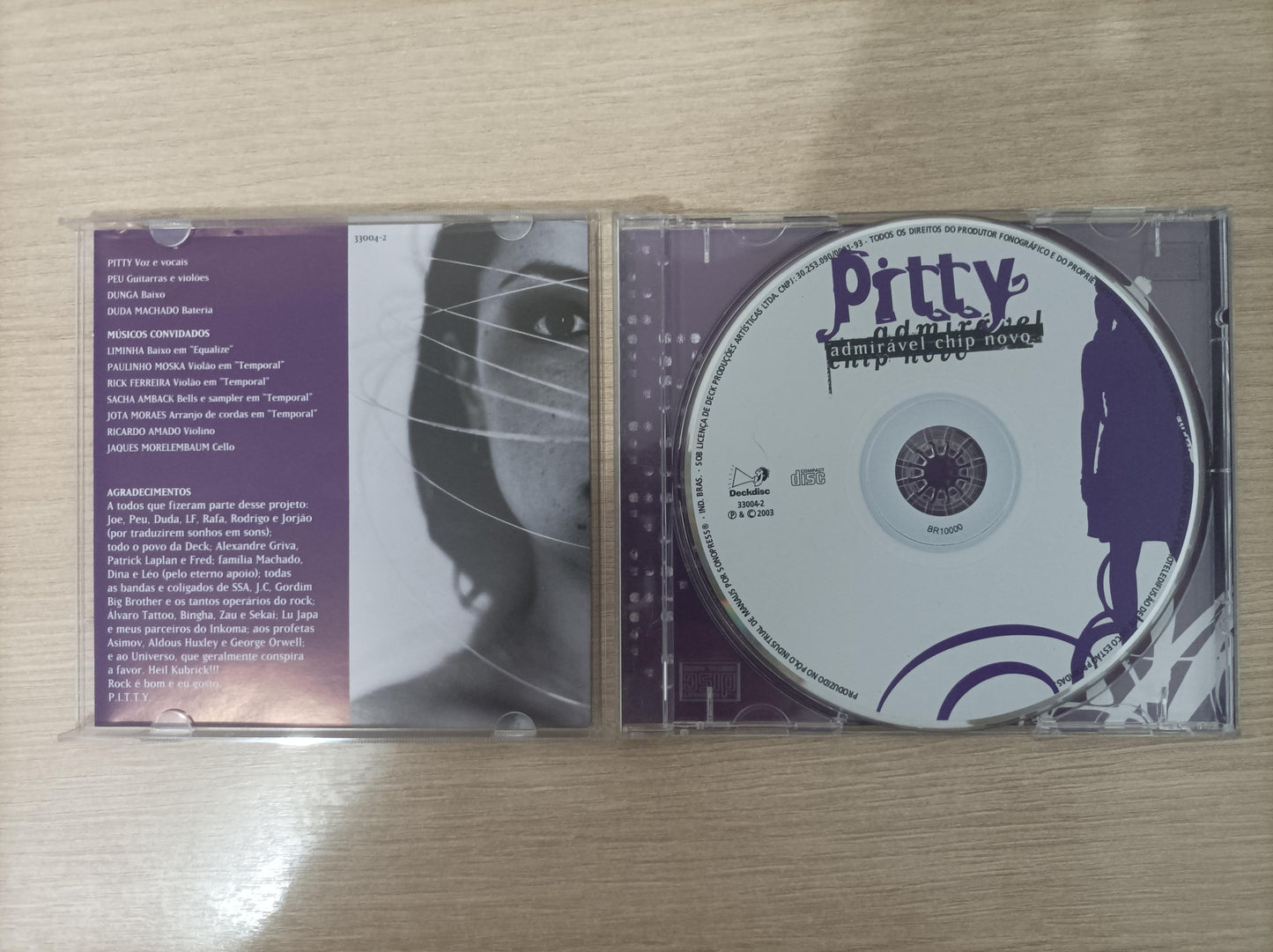 CD Pitty Admirável Chip Novo