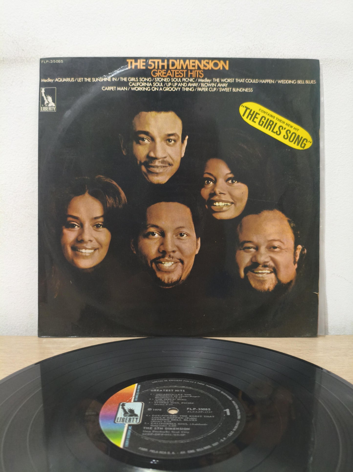 Lp Vinil The Fifth Dimension Greatest Hits