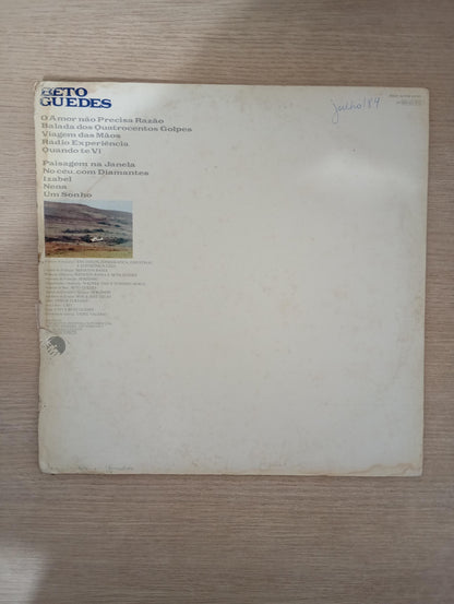 Lp Vinil Beto Guedes Viagem Das Mãos Com Encartes
