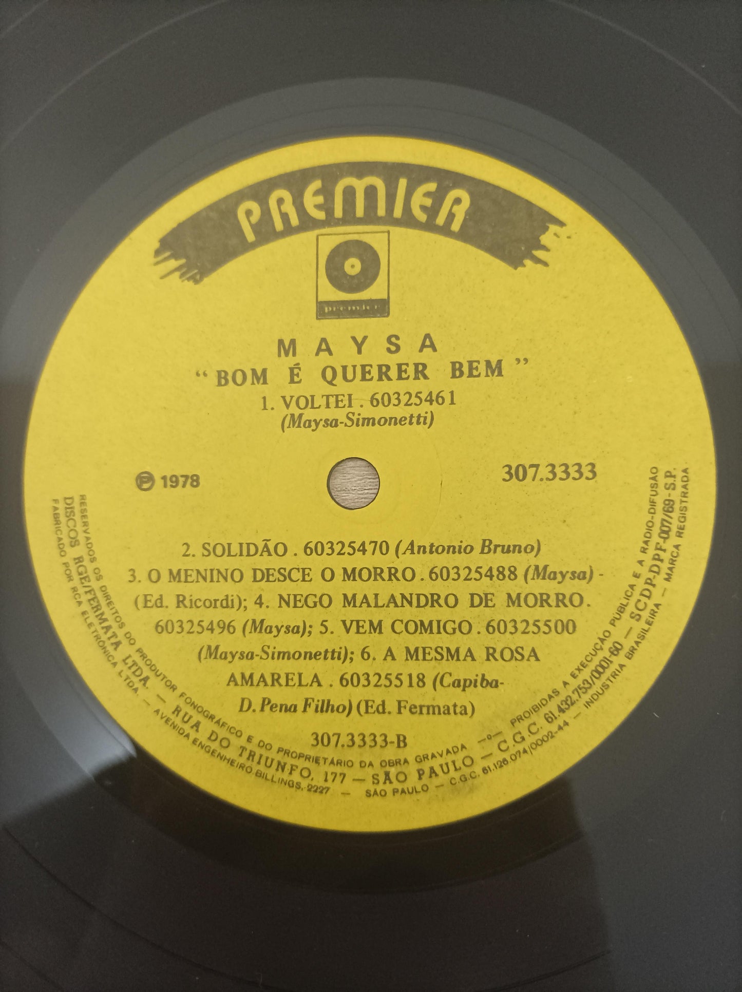 Lp Vinil Maysa Matarazzo Bom E Querer Bem