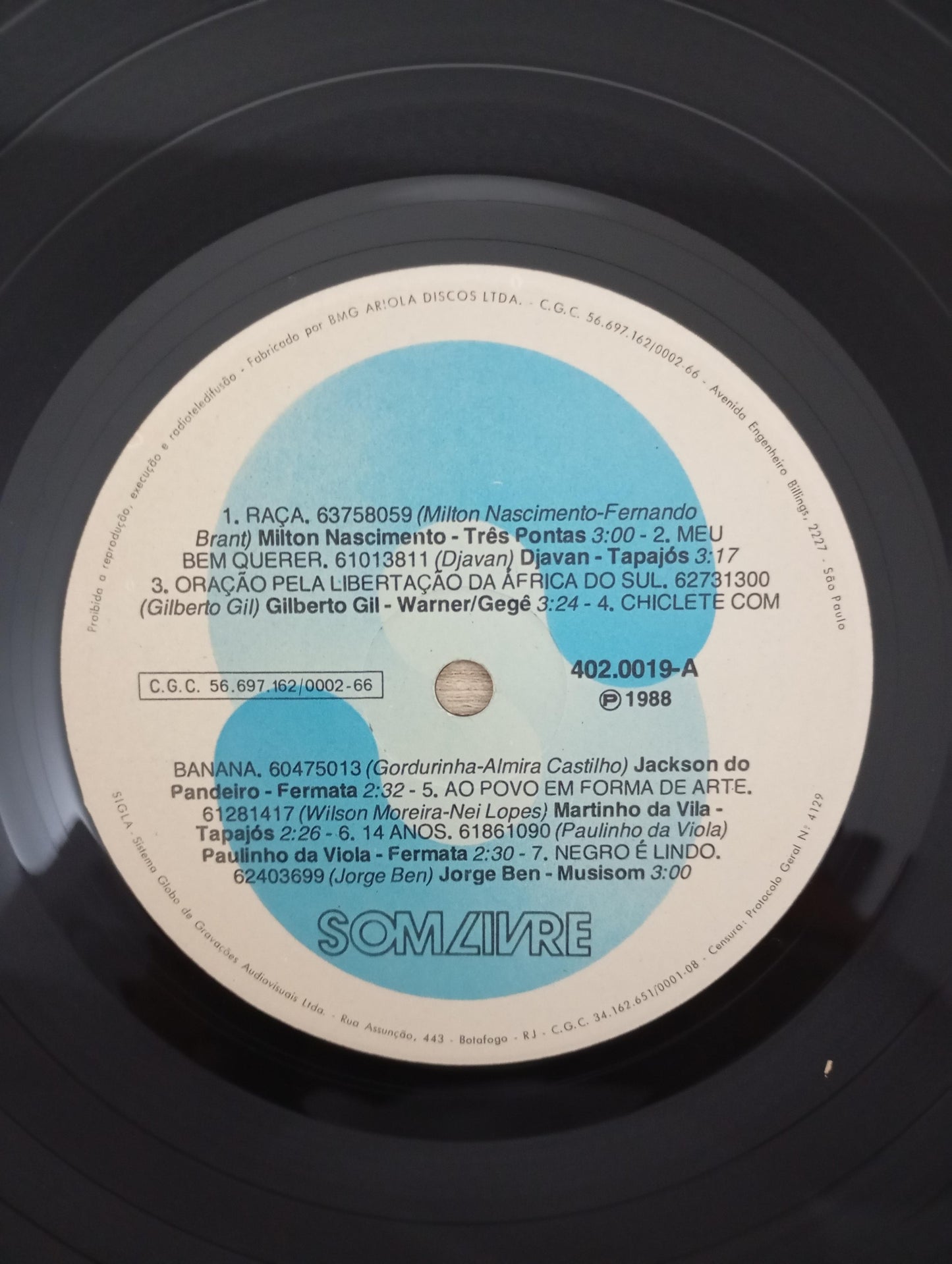 Lp Vinil Luz Negra Nacional Com Encarte