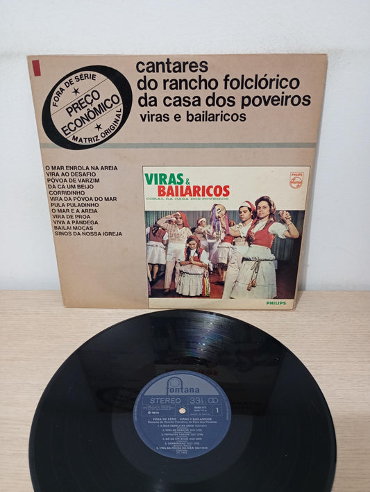 Lp Vinil Viras e Bailaricos Cantares do Rancho Folclórico