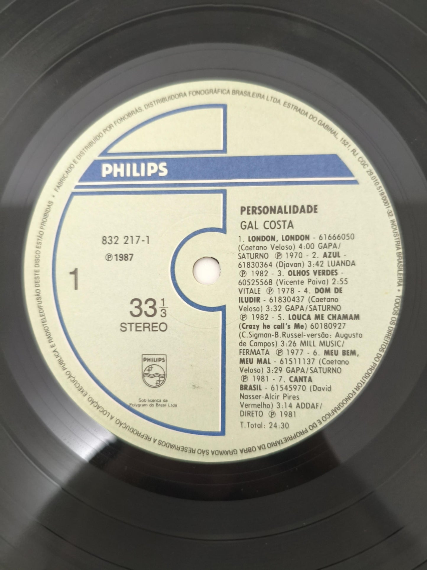 Lp Vinil Gal Costa Personalidade Com Encarte