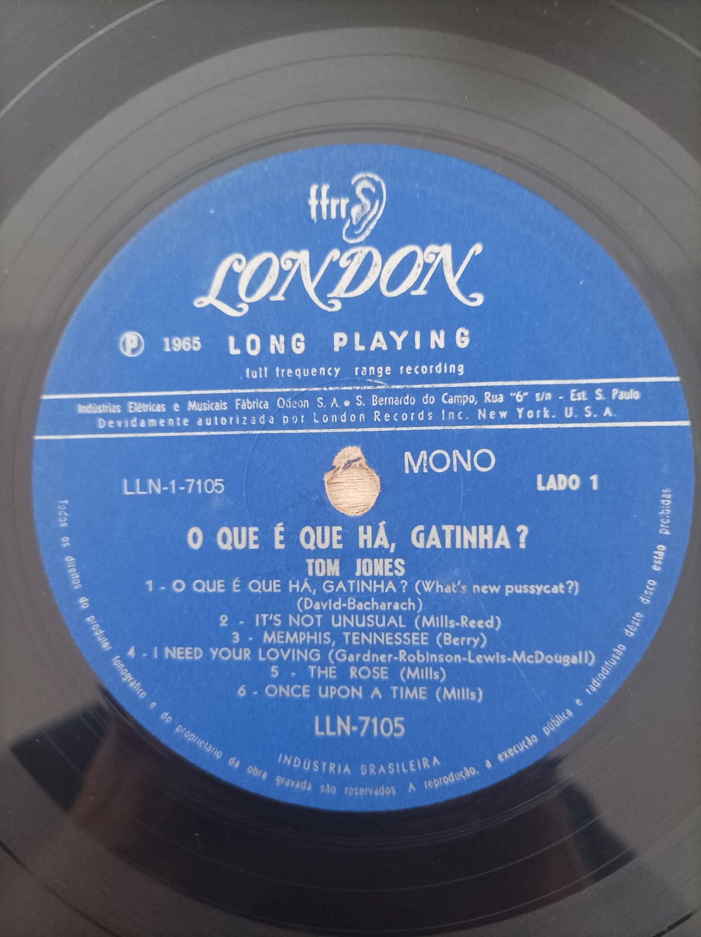 Lp Vinil Tom Jones O que é que há, Gatinha?