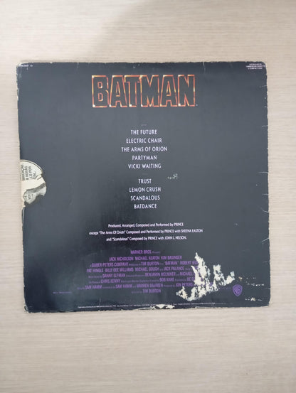 Lp Vinil Prince Batman Motion Picture Soundtrack C Encarte