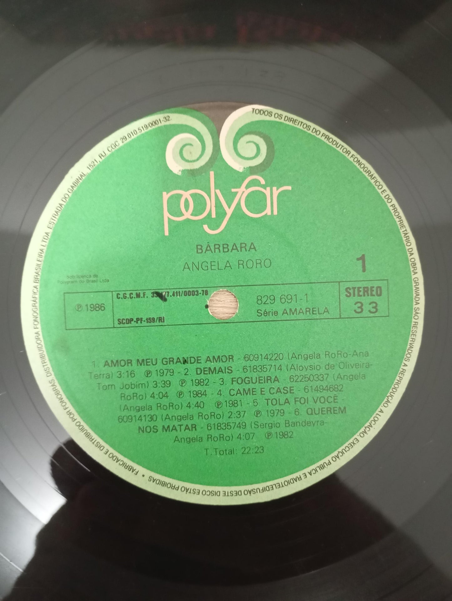Lp Vinil Angela Ro Ro Barbara