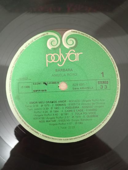 Lp Vinil Angela Ro Ro Barbara
