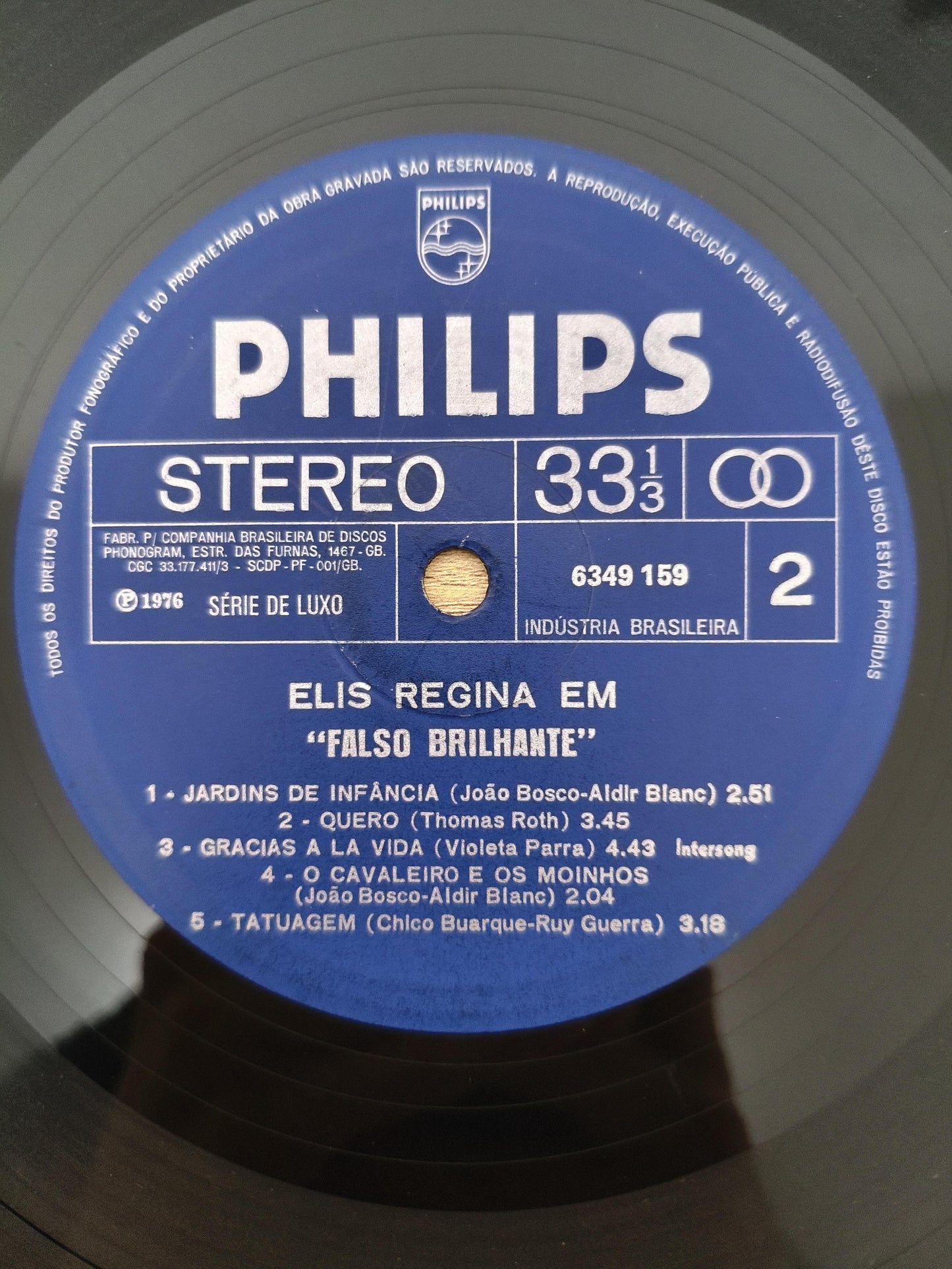 Lp Vinil Elis Regina Falso Brilhante Capa Dupla