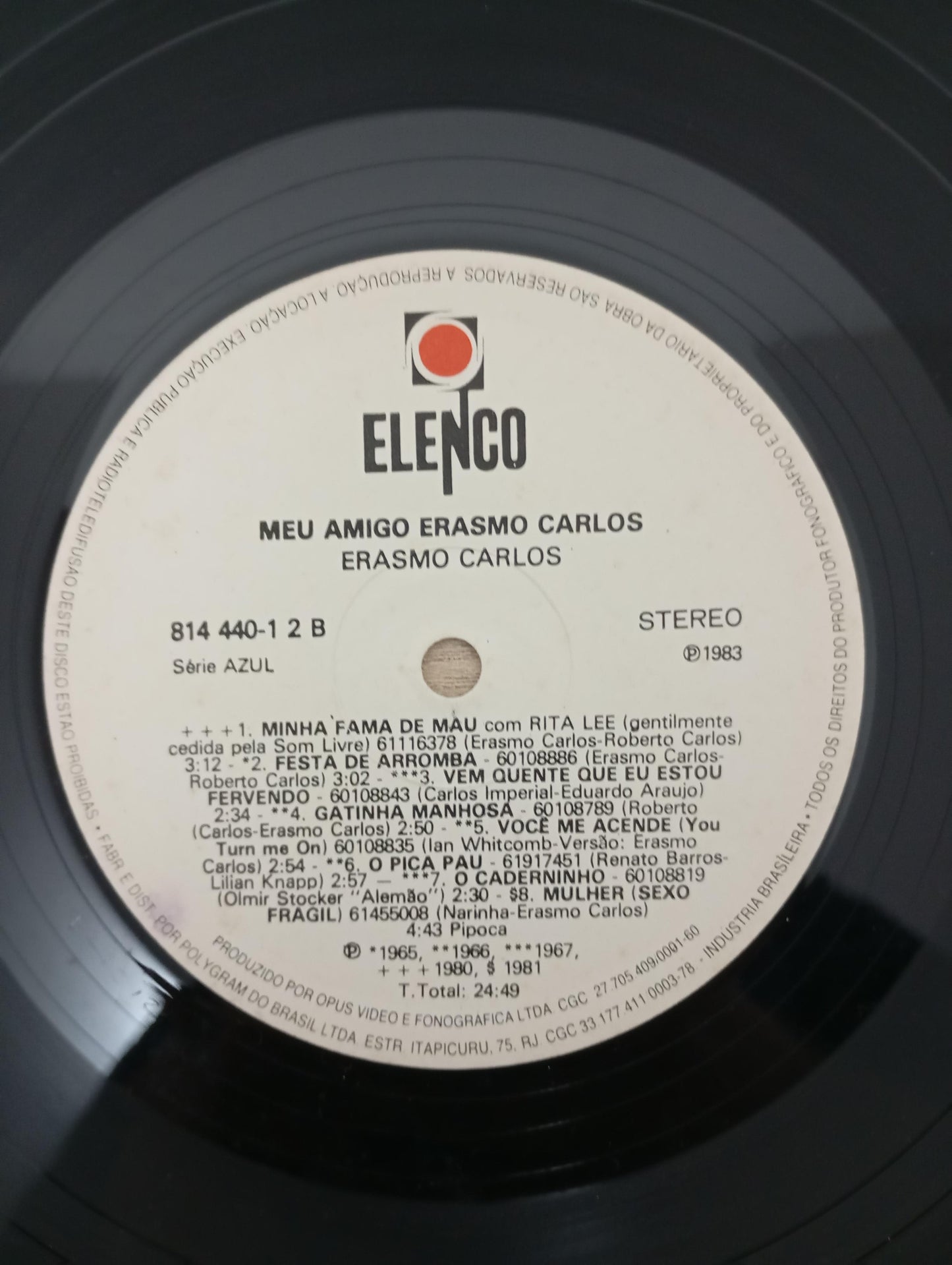 Lp Vinil Erasmo Carlos O Meu Amigo Erasmo Carlos