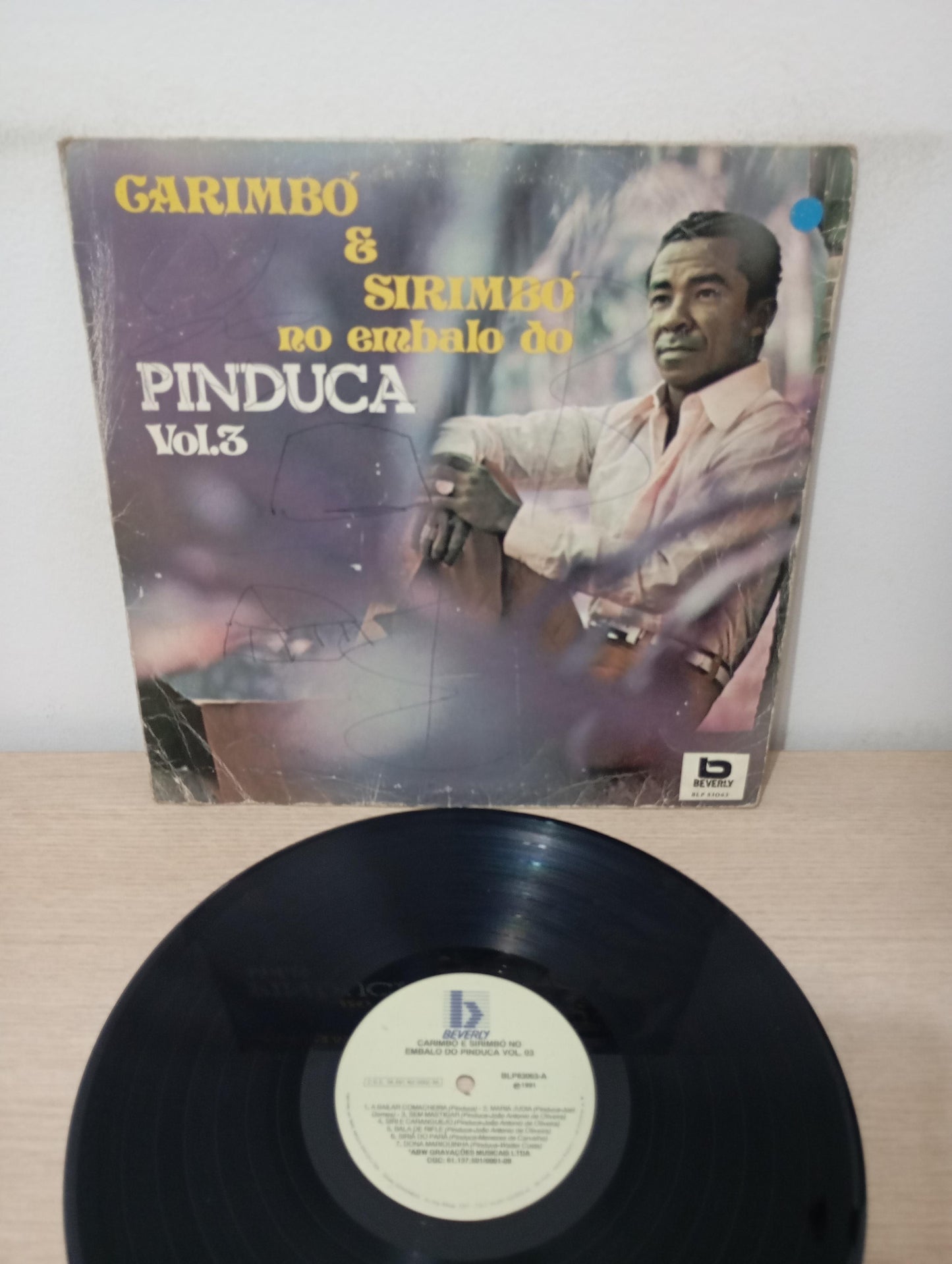 Lp Vinil Pinduca Carimbó e Sirimbó no embalo do Vol. 3