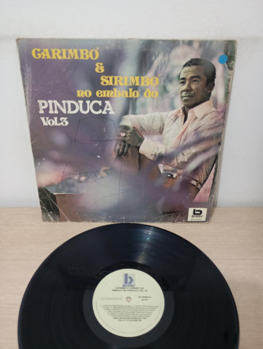 Lp Vinil Pinduca Carimbó e Sirimbó no embalo do Vol. 3