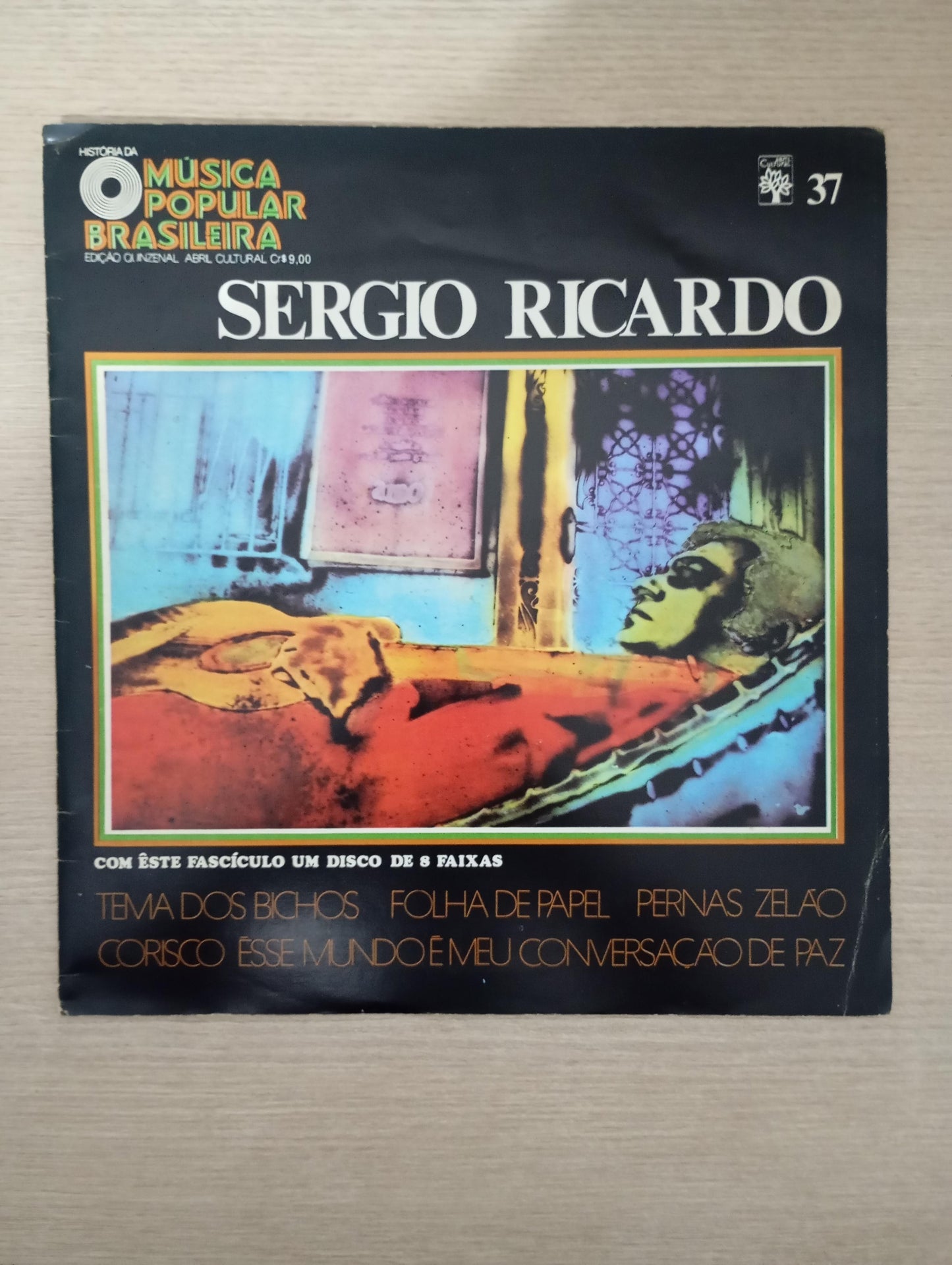 Lp Vinil Sergio Ricardo História da MPB 37 Capa Dupla