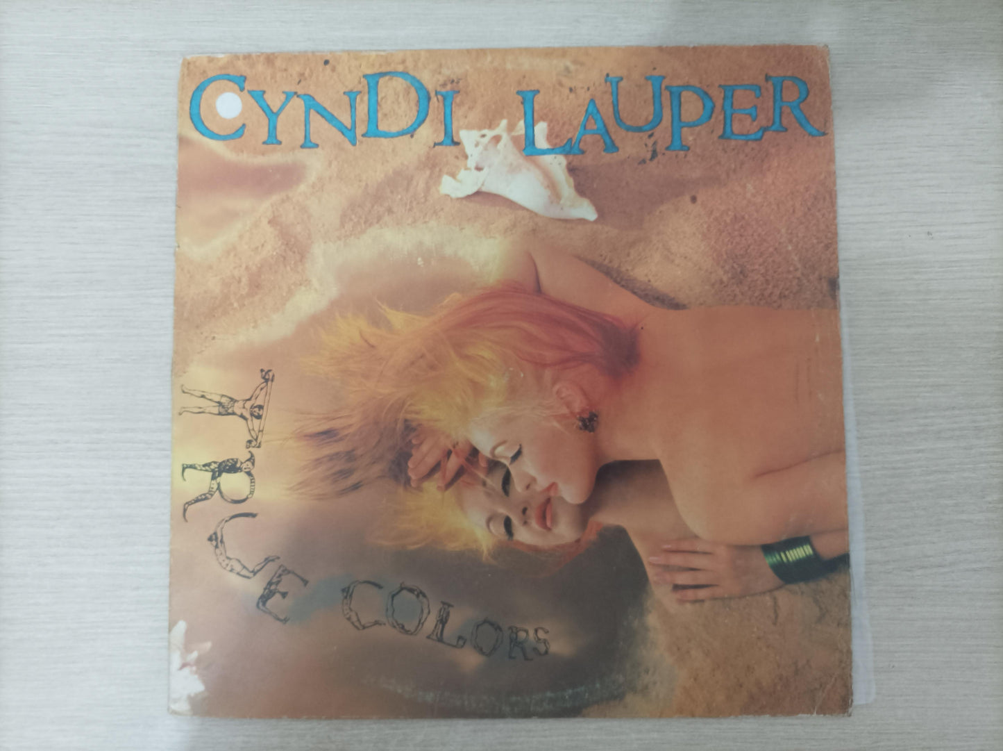 Lp Vinil Cyndi Lauper True Colors Com Encarte