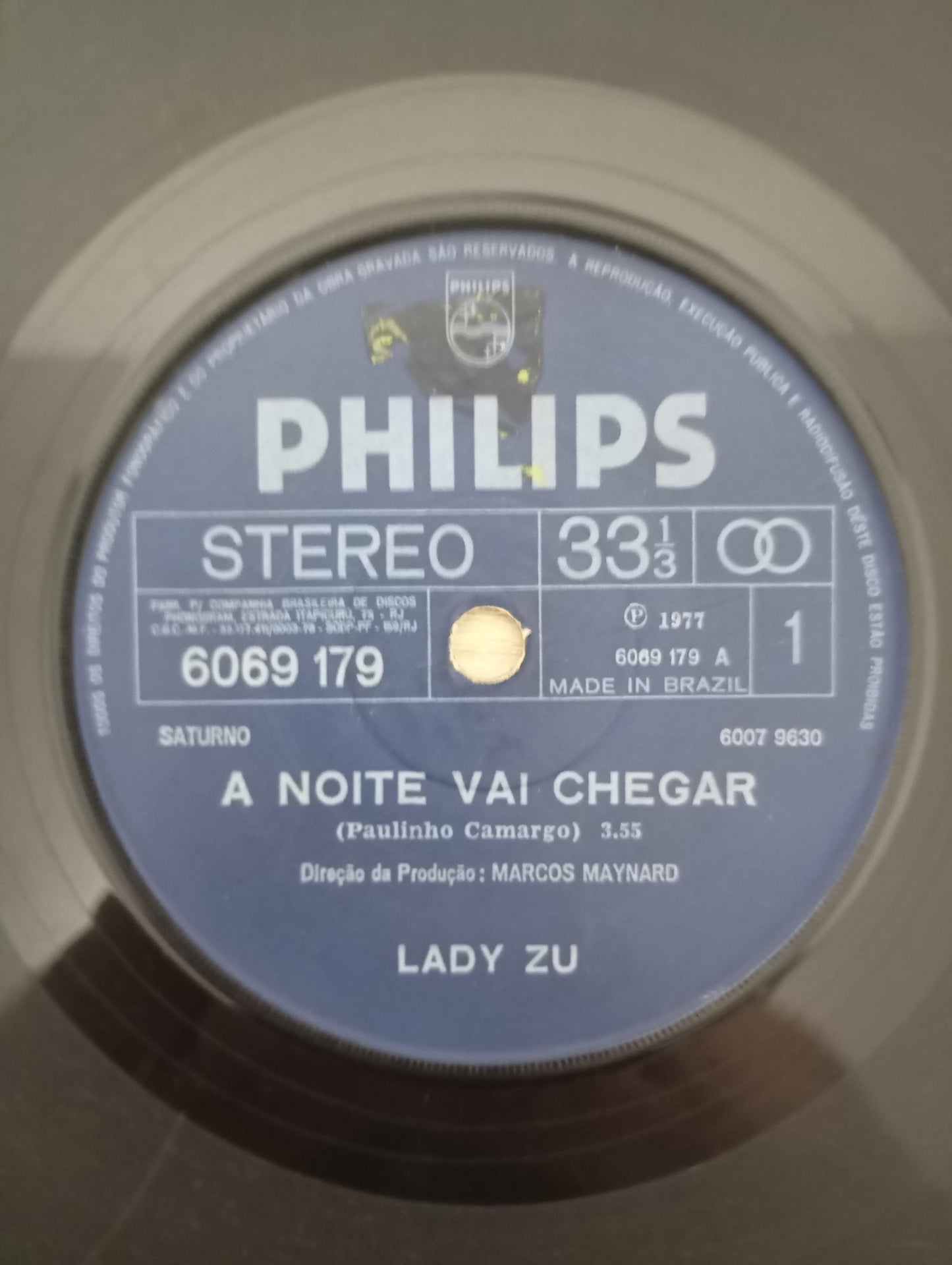 Compacto Vinil Lady Zu A Noite Vai Chegar Eu Prefiro Dançar