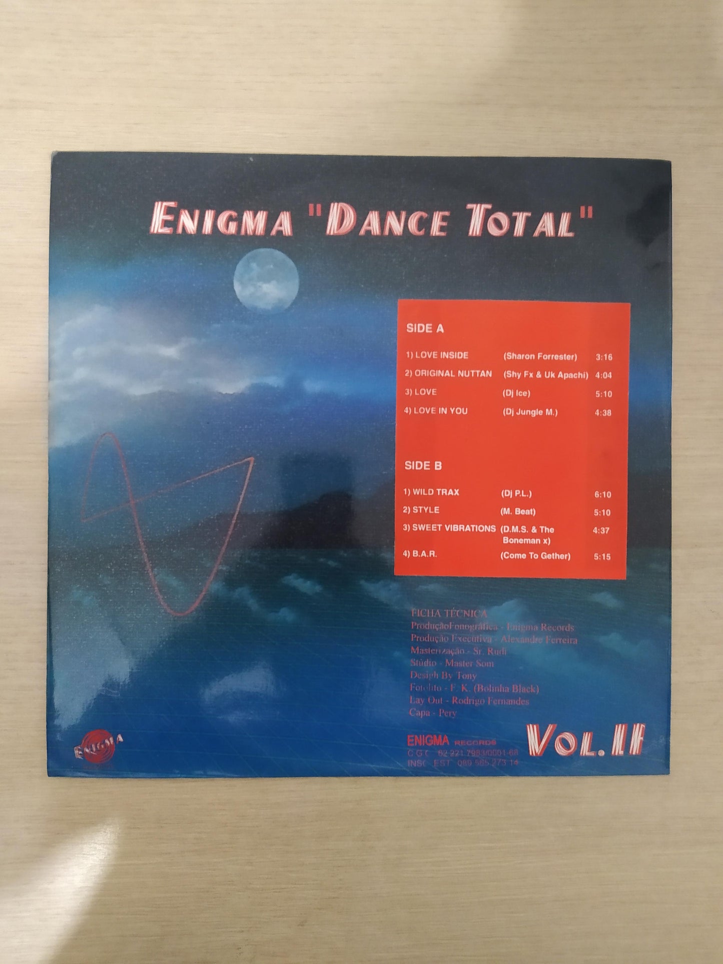 Lp Vinil Enigma Dance Total Vol. II