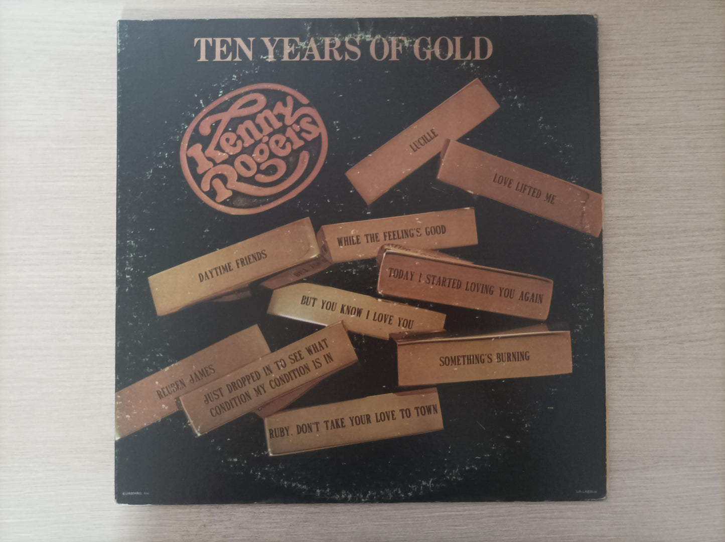Lp Vinil Kenny Rogers Ten Years Of Gold Importado