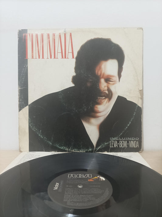 Lp Vinil Tim Maia 1985 Com Encarte