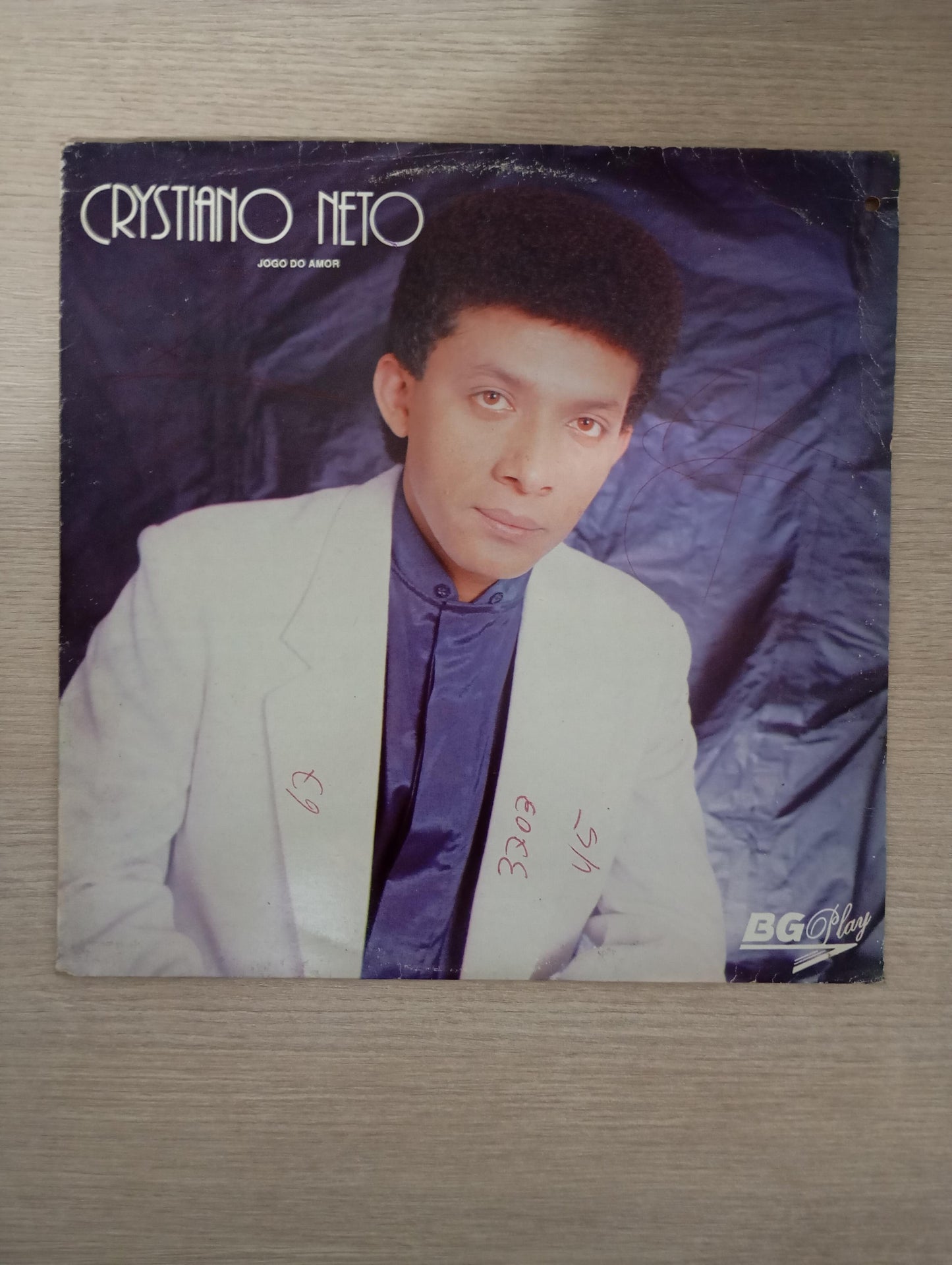 Lp Vinil Crystiano Neto Jogo do Amor