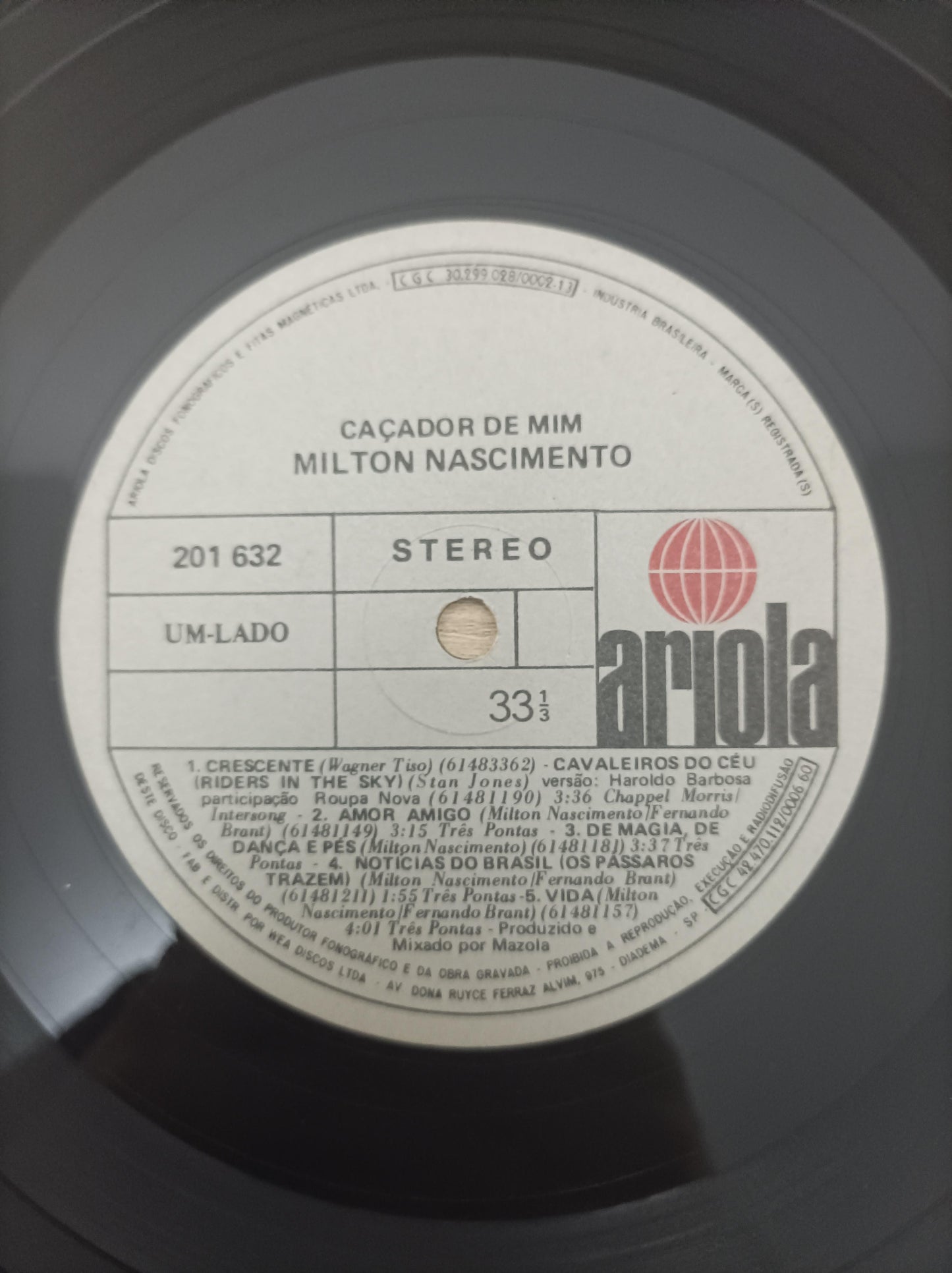 Lp Vinil Milton Nascimento Caçador De Mim