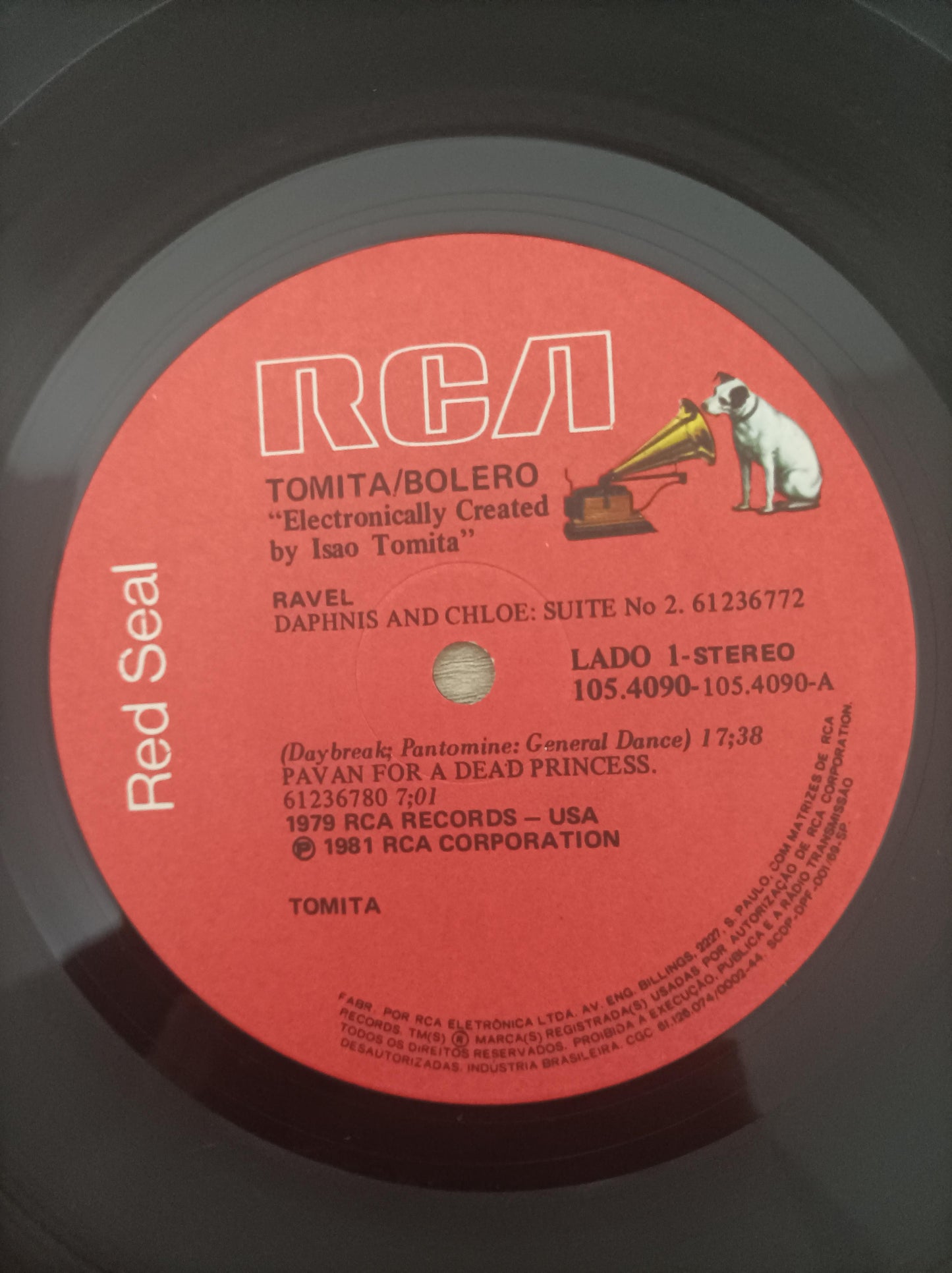 Lp Vinil Tomita Bolero