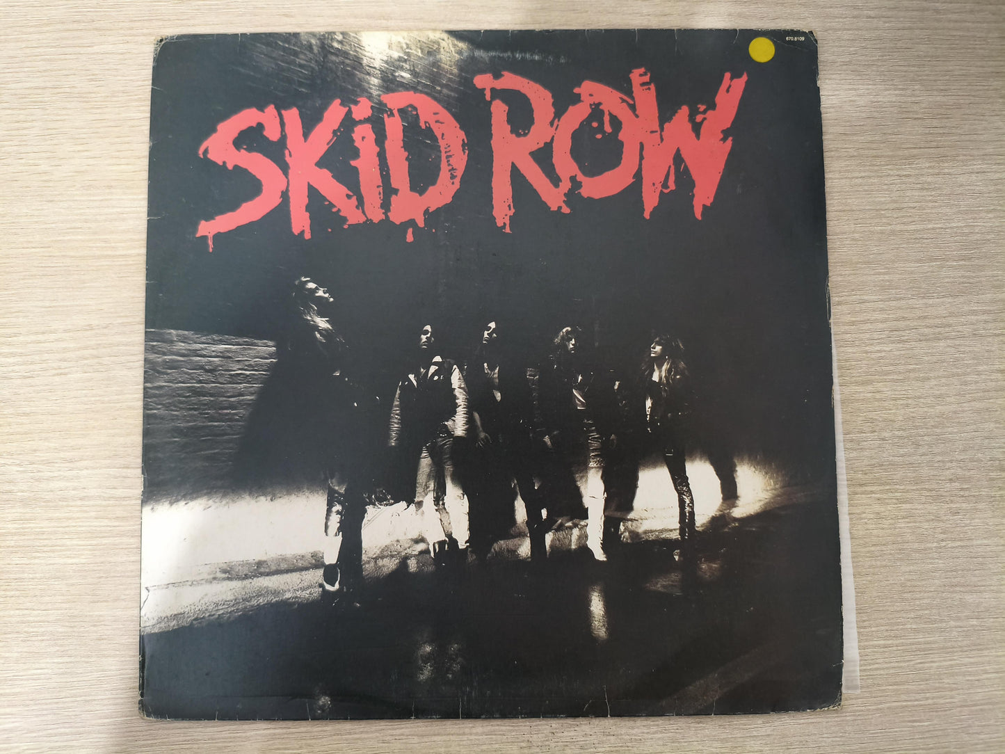 Lp Vinil Skid Row None Com Encarte