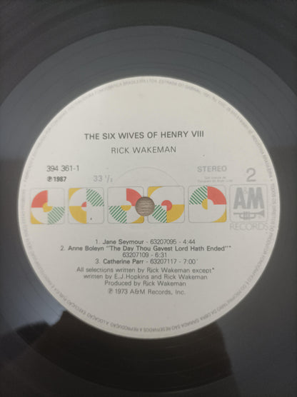 Disco Vinil The Six Wives Of Henry VIII Rick Wakeman A