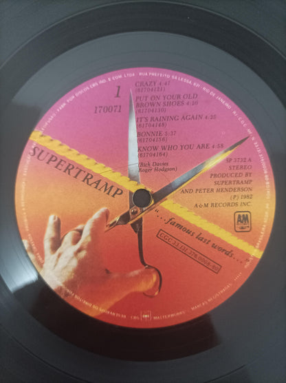 Lp Vinil Supertramp Famous Last Words Com Encarte