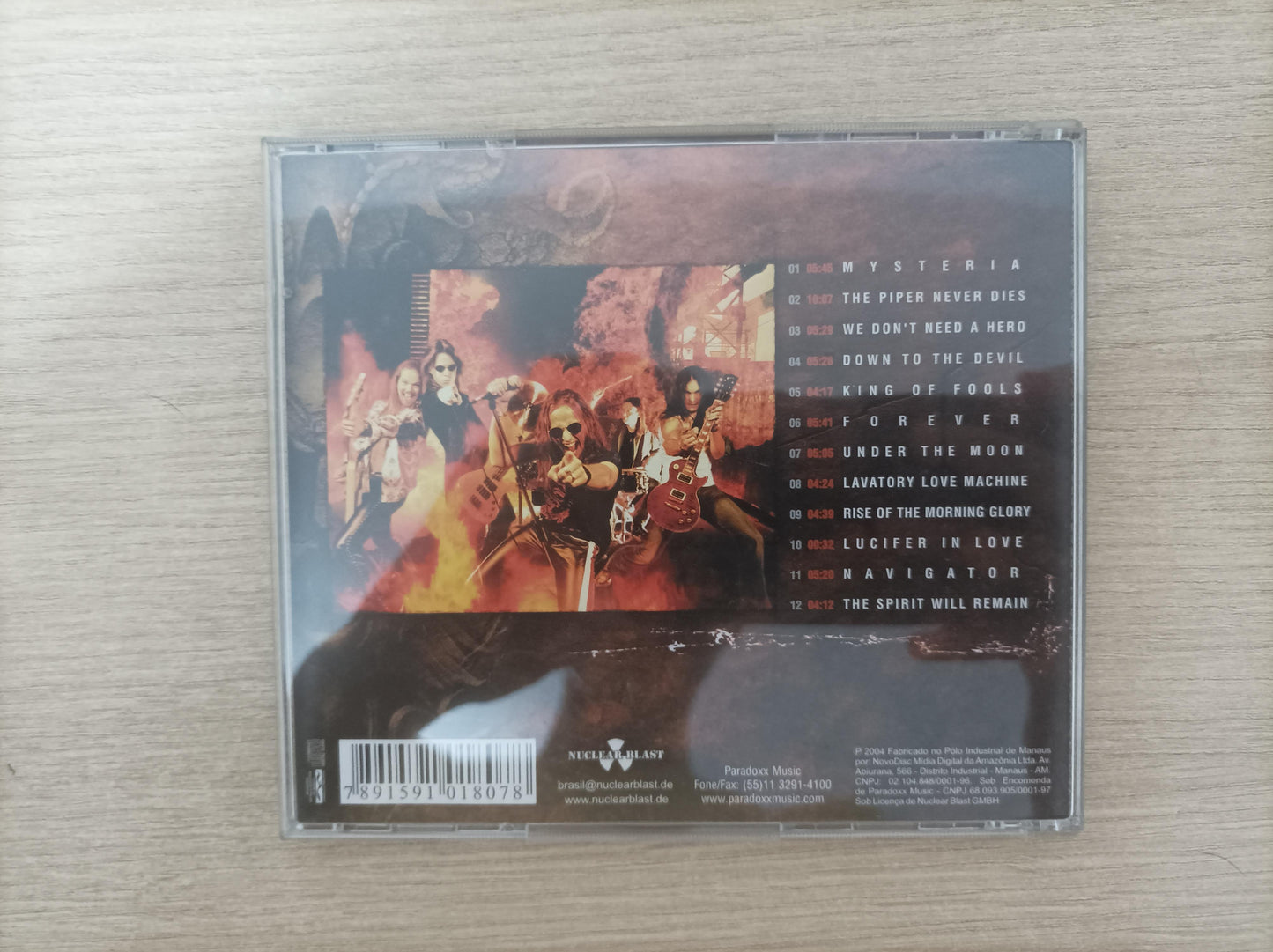 CD Edguy Hellfire Club