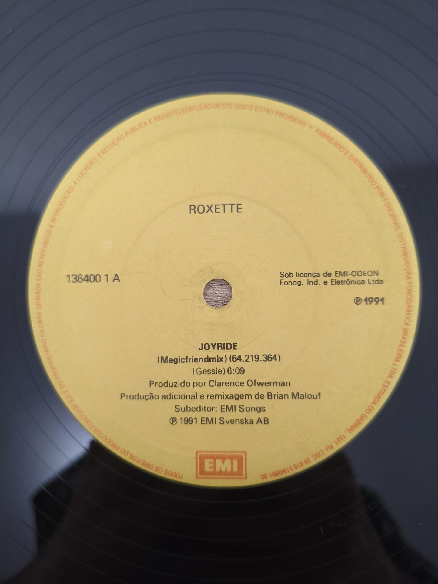 Lp Vinil Roxette Joyride