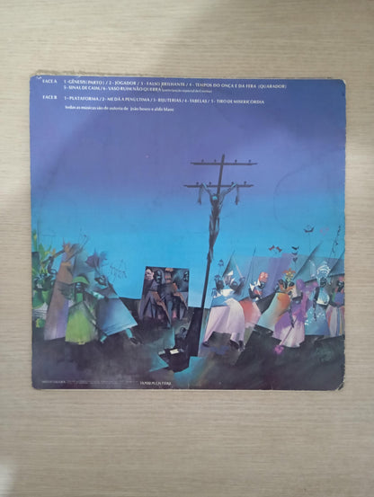 Disco Vinil Tiro De Misericórdia João Bosco Com Encarte A
