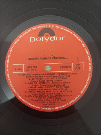 Lp Vinil Erasmo Carlos Convida...