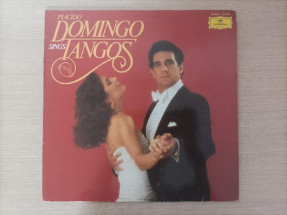 Lp Vinil Placido Domingo Sings Tangos Importado